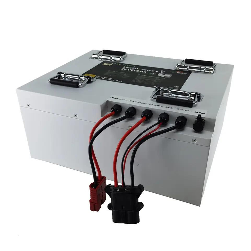 Long Cycle Life Battery Pack 24V 25.6V 48V 50ah 100ah 120ah High Power with BMS Golf Cart Battery Lithium Battery for Agv/Electric Vehicle