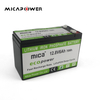 12V 12.8V Battery Pack 6ah Power Sports LiFePO4 Start Lithium Battery for Motorcycle/Speed Boat/ATV