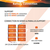 High Quanlity Lithium Batteries 12V 200ah 100ah LiFePO4 for Golf Carts with CE Un38.3 MSDS