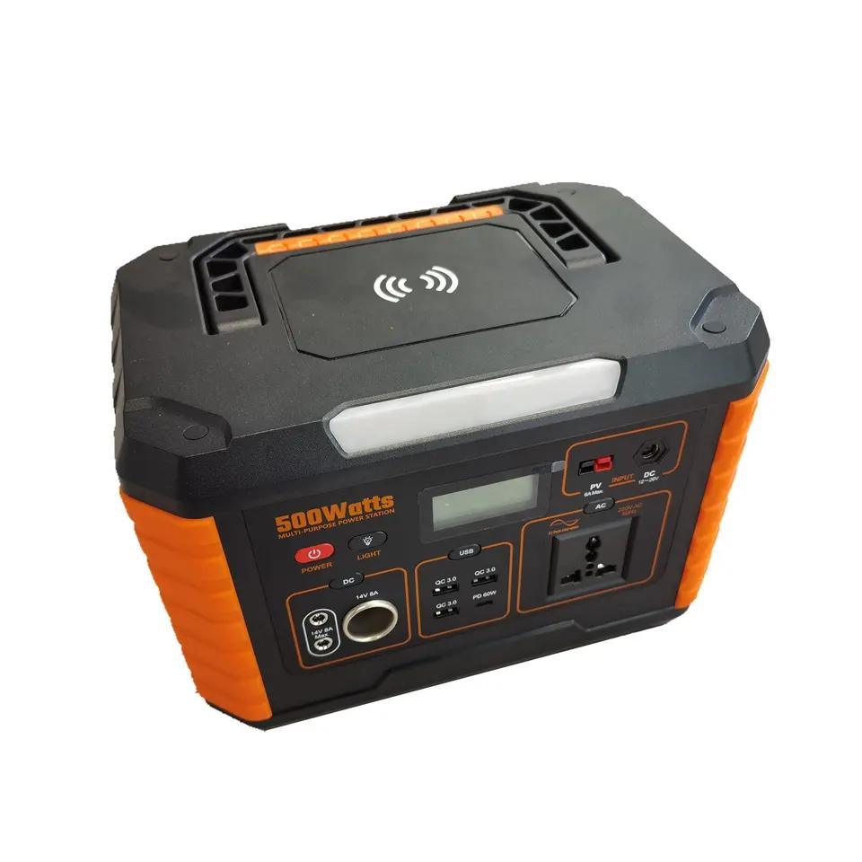 Mica 330W Power Station Lithium Battery Portable Generator AC DC USB Camping Power Station for Emergency Power Use