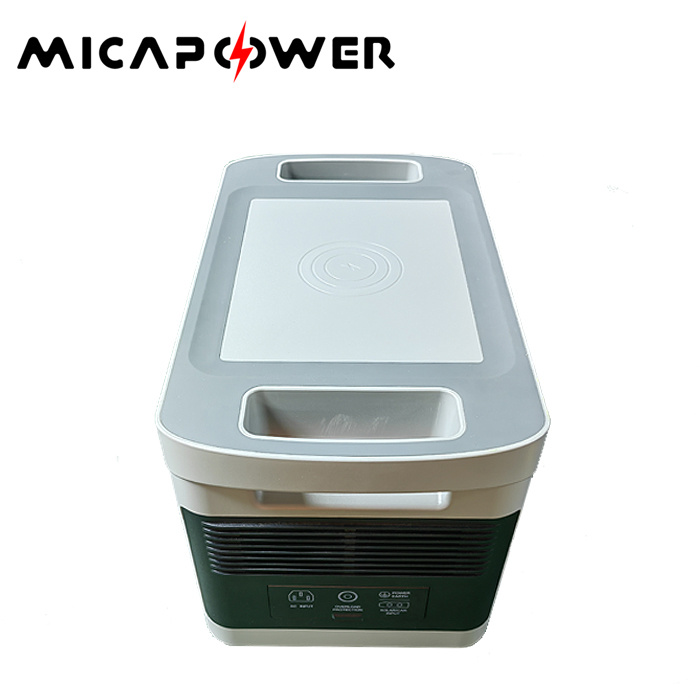 Mica 1kw Generator Portable Power Station LiFePO4 Lithium Cell Camping Solar Generator Echargeable Power Station USB Type-C DC AC 1024kwh Lithium Battery Bank