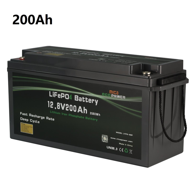 High Quanlity Lithium Batteries 12V 200ah 100ah LiFePO4 for Golf Carts with CE Un38.3 MSDS