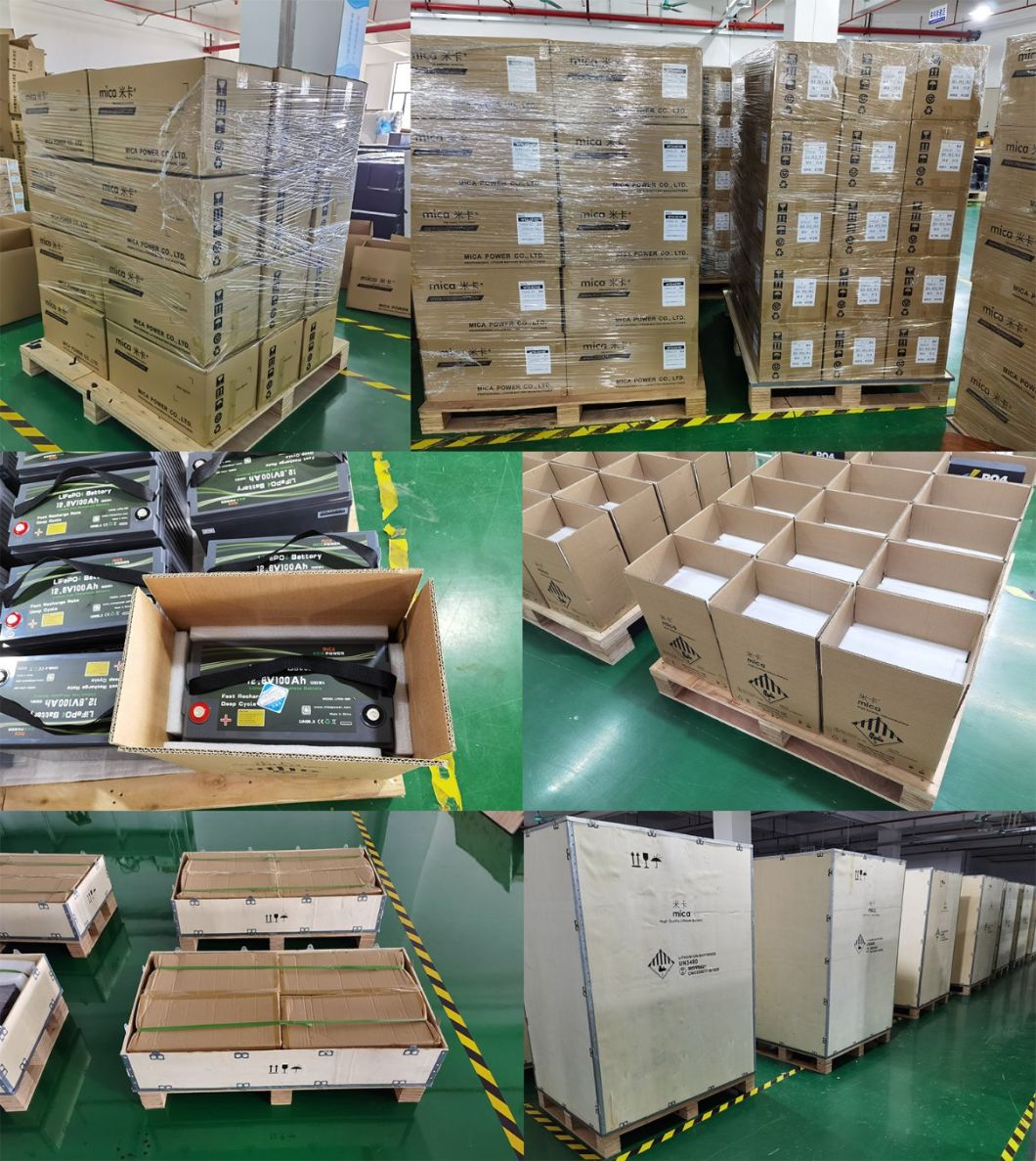 Factory Price Customized 12.8V 24V 25.6V 70ah 100ah 200ah 300ah Electric Scooter Golf Solar Storage Battery Pack LiFePO4 Battery 12V