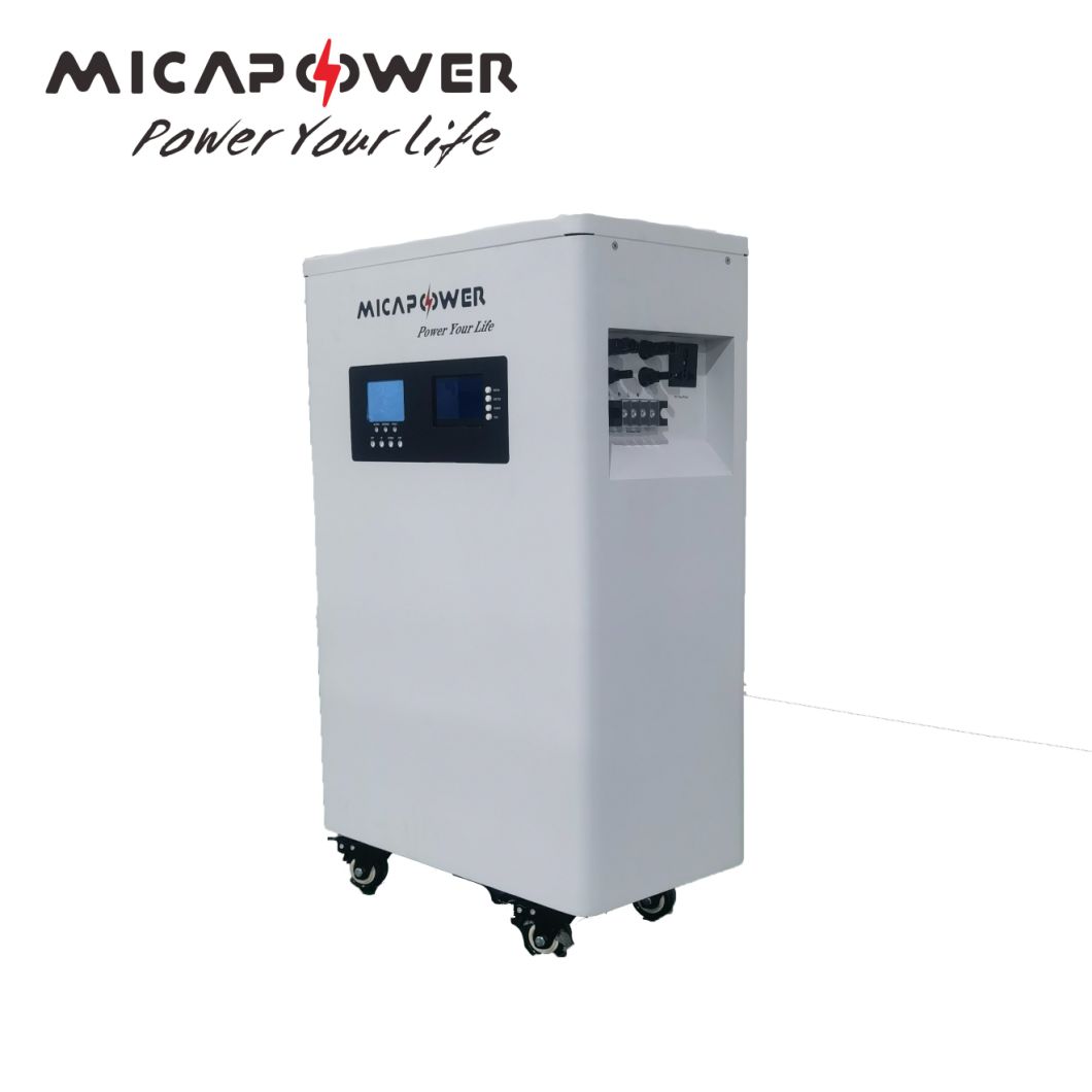 48V 100ah 51.2V 200ah Home Energy Storage System 5kwh 10kwh 15kwh 20kwh LiFePO4 Battery All-in-One Inverter Power Supply Household Lithium Battery