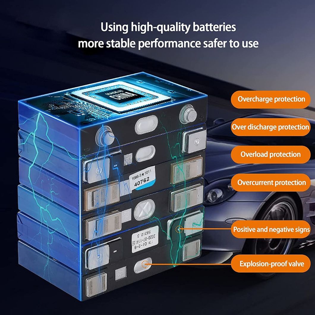 Mica LiFePO4 Lithium Iron Phosphate Battery 3.2V 100ah 120ah Rechargeable Lithium Battery Cells Electric Boat EV Car Solar Storage Batteries