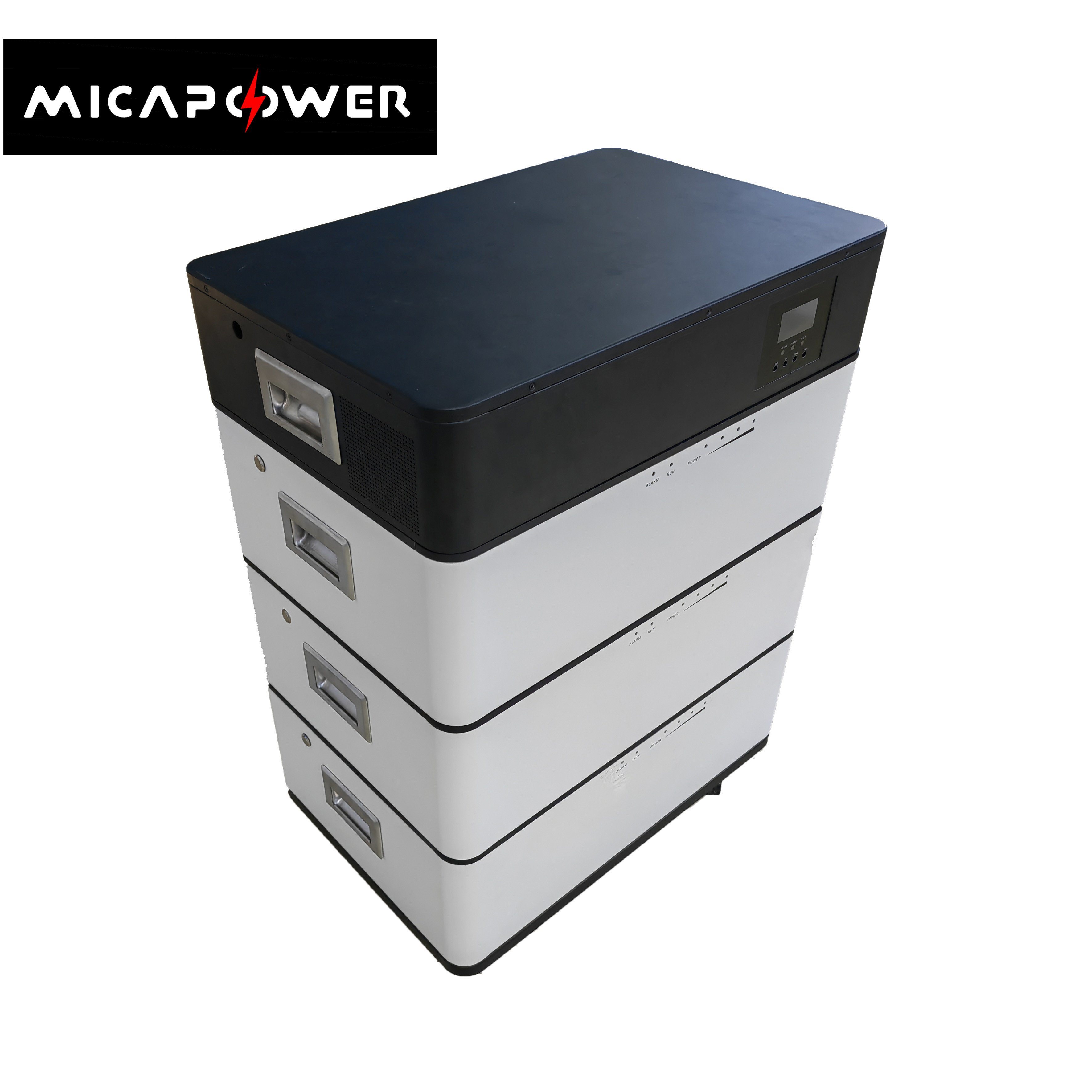 Mica 48V 51.2V Stackable Floor Stand LiFePO4 Battery Pack Lithium Battery Solar Energy Storage System for Home Solar System Use