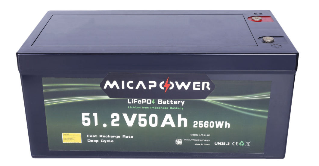 China Factory Lithium Solar Battery 51.2V 50ah LiFePO4 Battery for Solar System Lithium Ion Battery