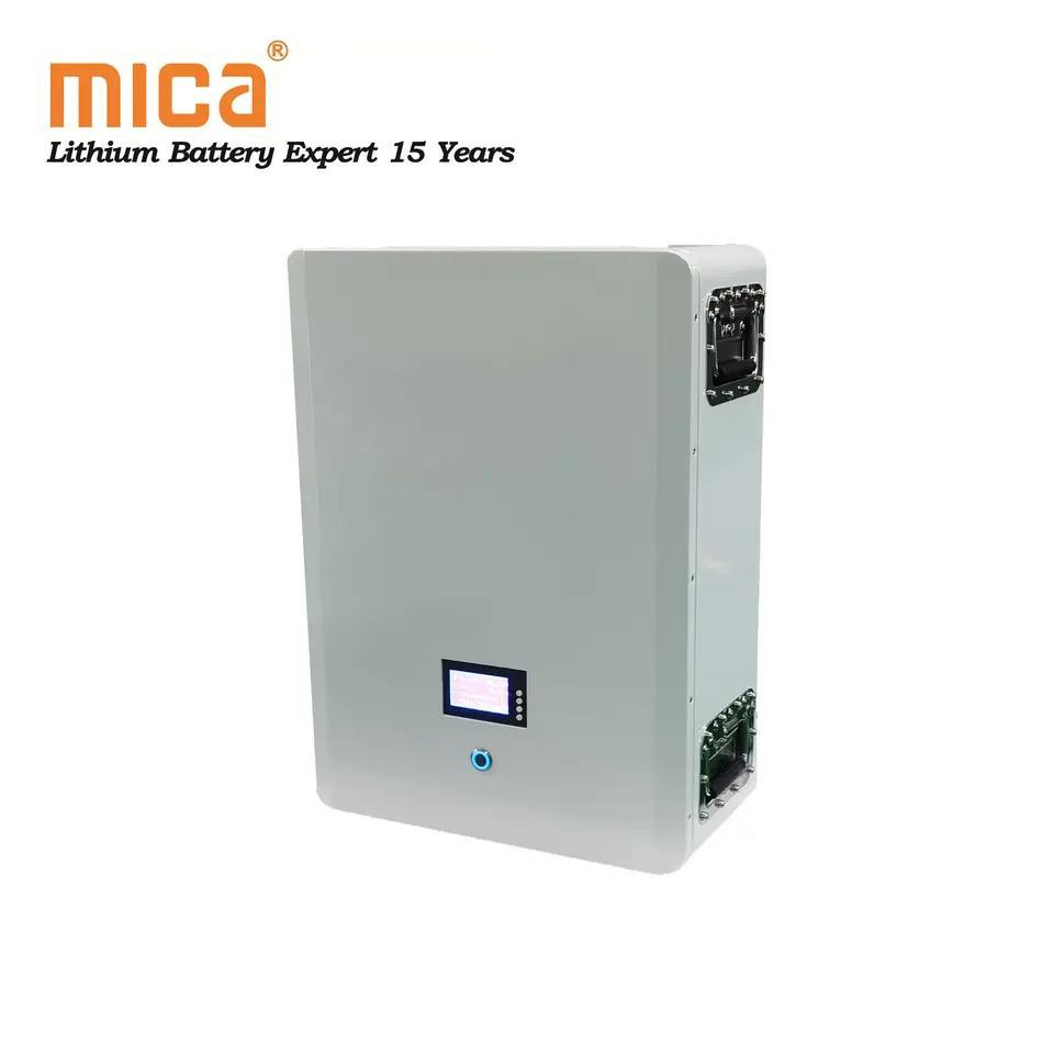 48V/51.2V 100ah 200ah 5kwh 10kwh Wall Mount Type Lifep04 Lithium Bttery Module with Smart BMS for Solar Energy Storage System 5.12kwh 10.24kwh Lithium Battery