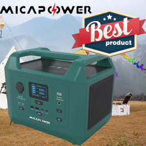 Hot Selling Mica 600W Portable Power Station 12.8V 12V LiFePO4 for Camping/Outdoor/Home/Daily Use