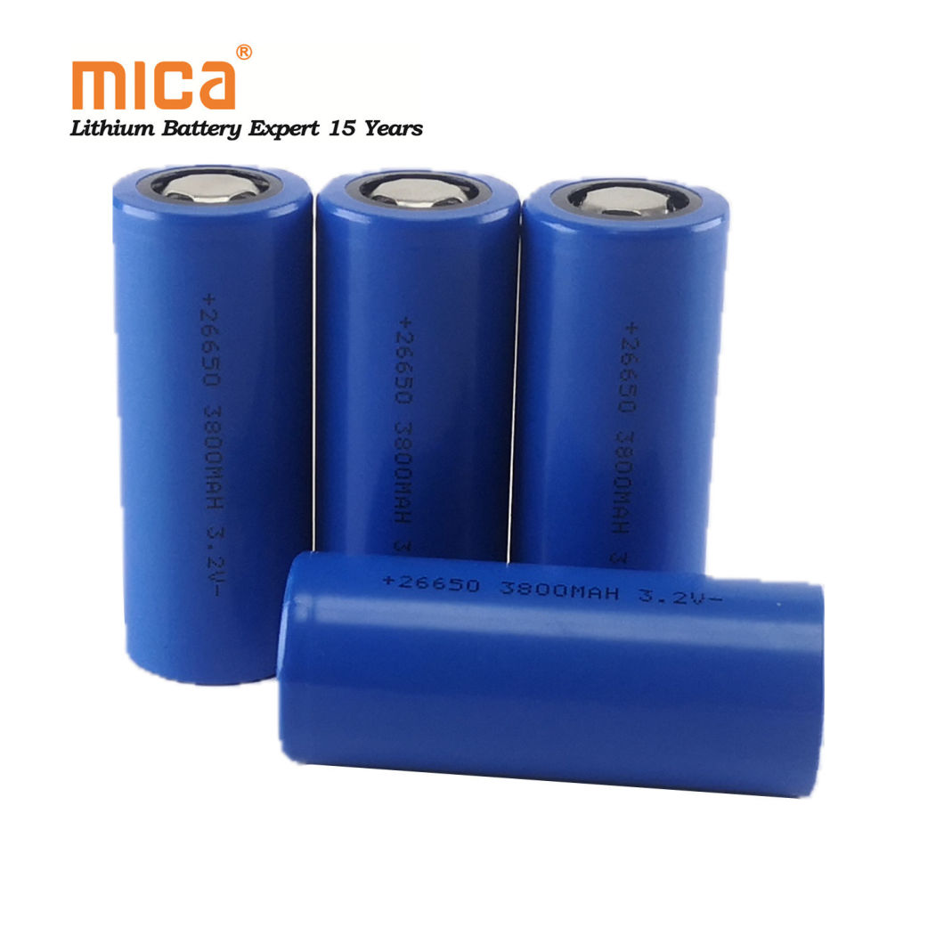 Wholesale Certificate Ifr 18650 26650 32650 Lithium Ion Li-ion LiFePO4 Battery Cell for EV Solar Energy Storage with MSDS, CE, Un38.3