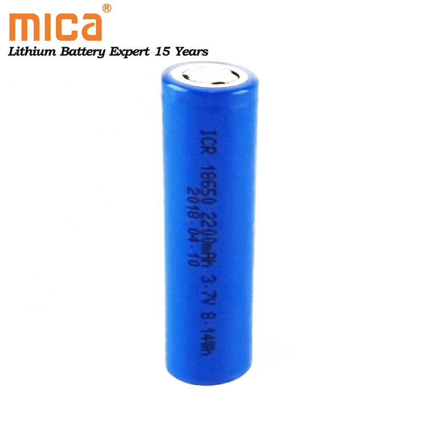 MSDS/Un38.3 3.7V 2600mAh 18650 Battery Rechargeable Li Ion Battery Cell