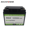 LiFePO4 12V 12.8V 20ah 25ah 30ah 40ah 50ah Lithium Batteries 12V 42ah Battery OEM for Lead Acid Battery Replacement