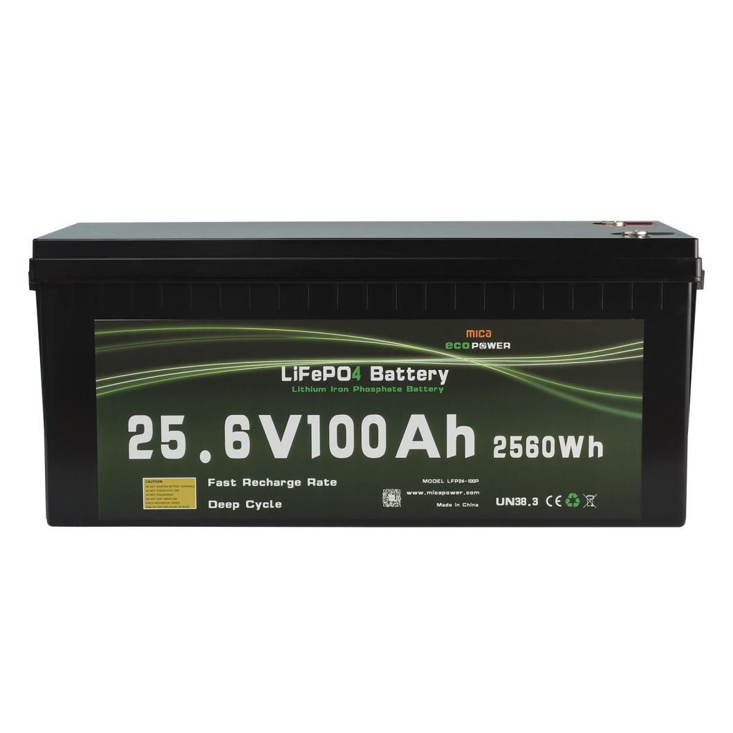 15 Years Factory 24 Volt 200ah 100ah 18650 UPS Lithium-Ion Marine Solar Storage Deep Cycle 18650 Ithium Ion 24V LiFePO4 Battery Pack