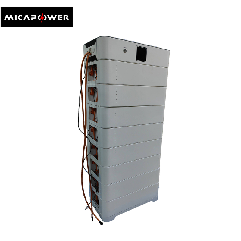 High Voltage Lithium-Ion Batteries 409.6V 100ah Stacked Home Energy Storage Battery