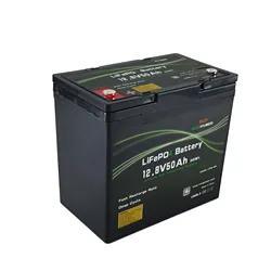 12V 50ah Solar Battery Charging 12V 50ah LiFePO4 Battery for Electric Vehicle and Solar Systems