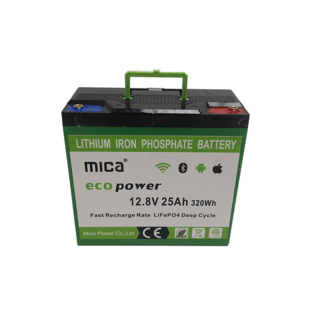 Mica MSDS Saber Solar System LiFePO4 Battery 12.8V 12V 17ah 20ah 25ah Street Light Lithium Battery Pack