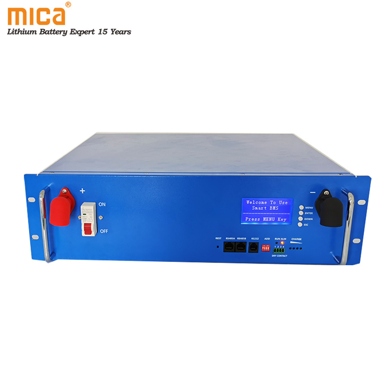 5wkh 10kwh 48V LiFePO4 Battery 51.2V Lithium Ion Battery 100ah 5u for Solar Energy System Inverter UPS Marine