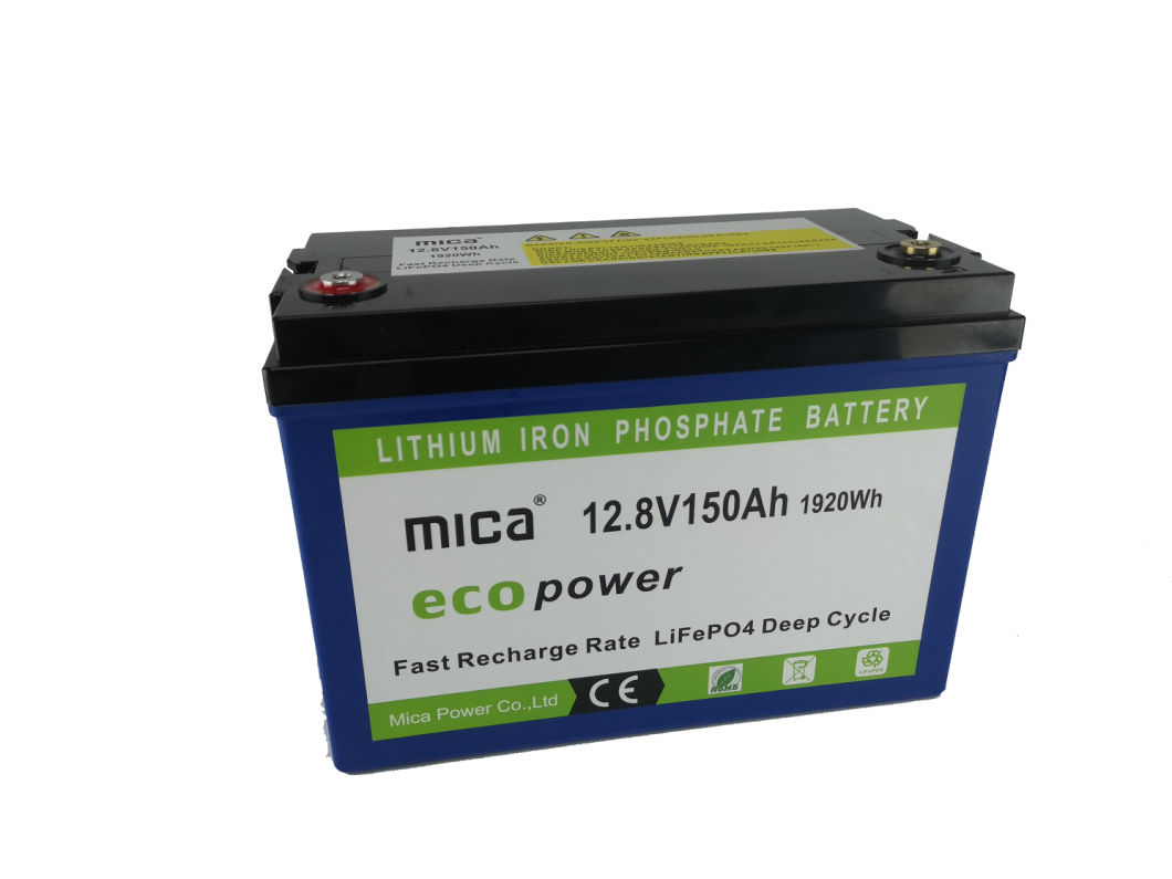 12/12.8V 100ah 150ah LiFePO4 Lithium Iron Phosphate LFP Battery with BMS for RV EV Car Yacht Party Electric Boat Outdoor Solar System Water Motor Energy Supply