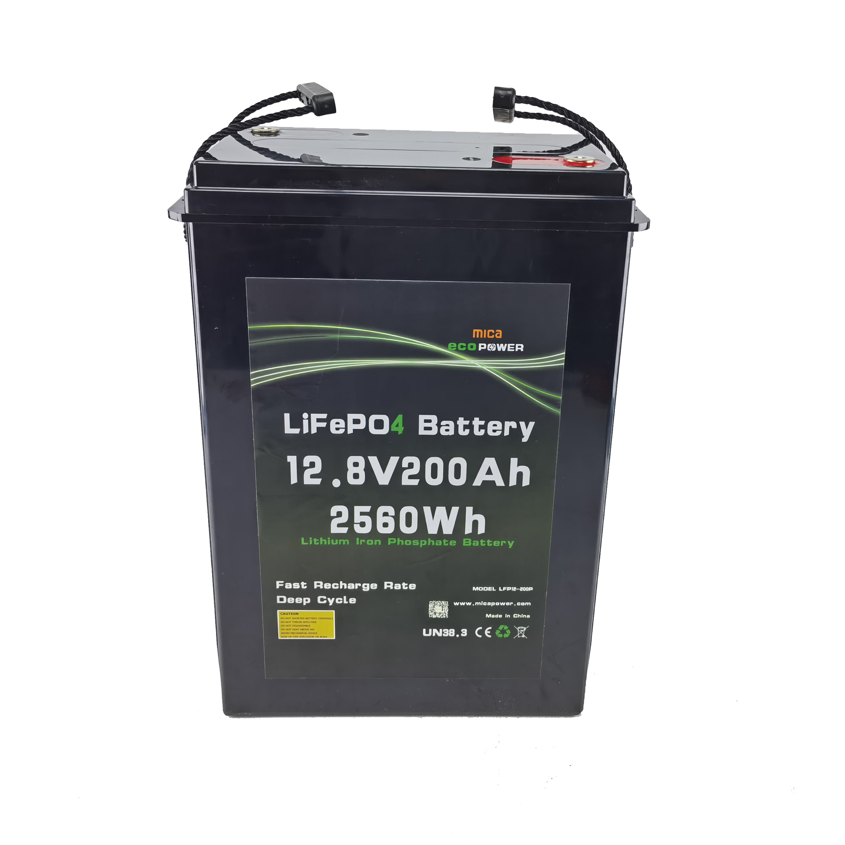 CE Un38.3 MSDS 12V 200ah LiFePO4 Battery Pack Solar Storage 12.8V 200ah Yacht Lithium Battery Pack