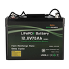 China Automotive Car Battery 12V 70ah 80ah High Quality JIS Standard Maintenance Free Start Stop LiFePO4 Batteries
