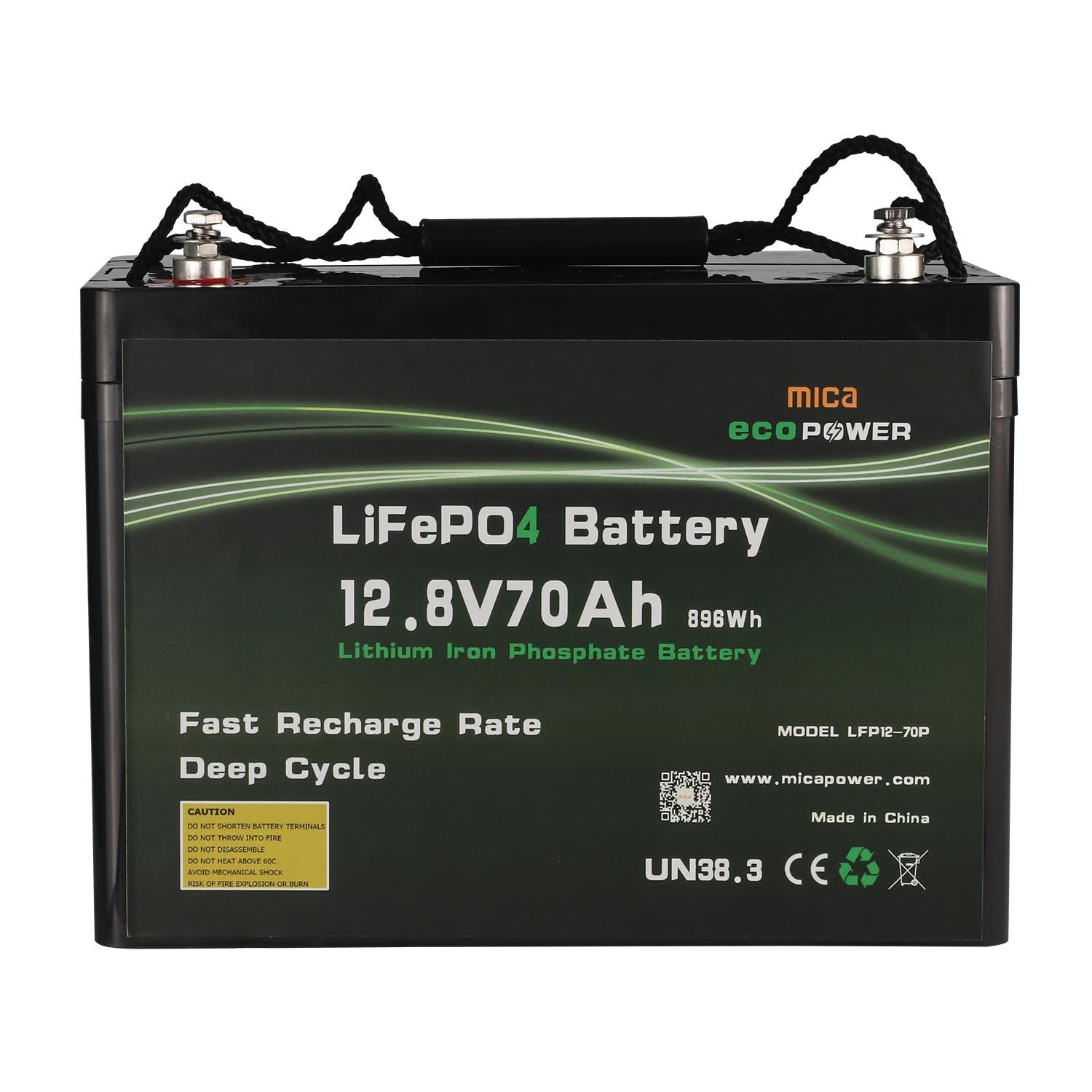 China Automotive Car Battery 12V 70ah 80ah High Quality JIS Standard Maintenance Free Start Stop LiFePO4 Batteries