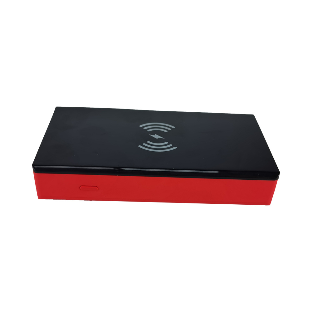 Factory Supply OEM 12V Multi-Function Mini Jump Starter with USB Charger with Wireless Charger