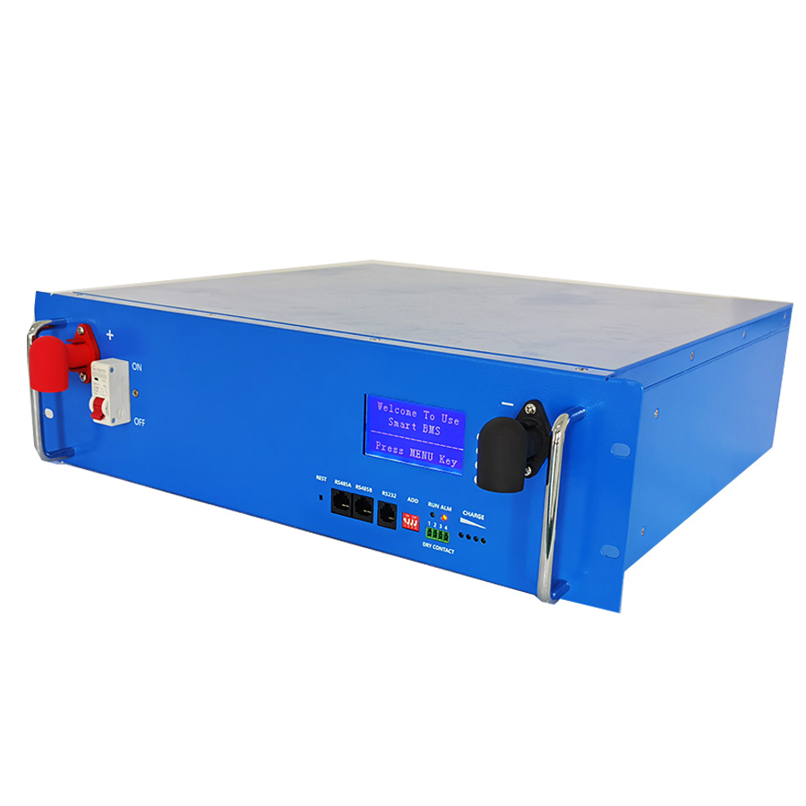 Customized 48V 100ah 5u LiFePO4 Battery Solar Battery for Ess PV Hybrid Inverter Solar Energy Storage System 5kwh 10kwh 51.2V Lithium Battery