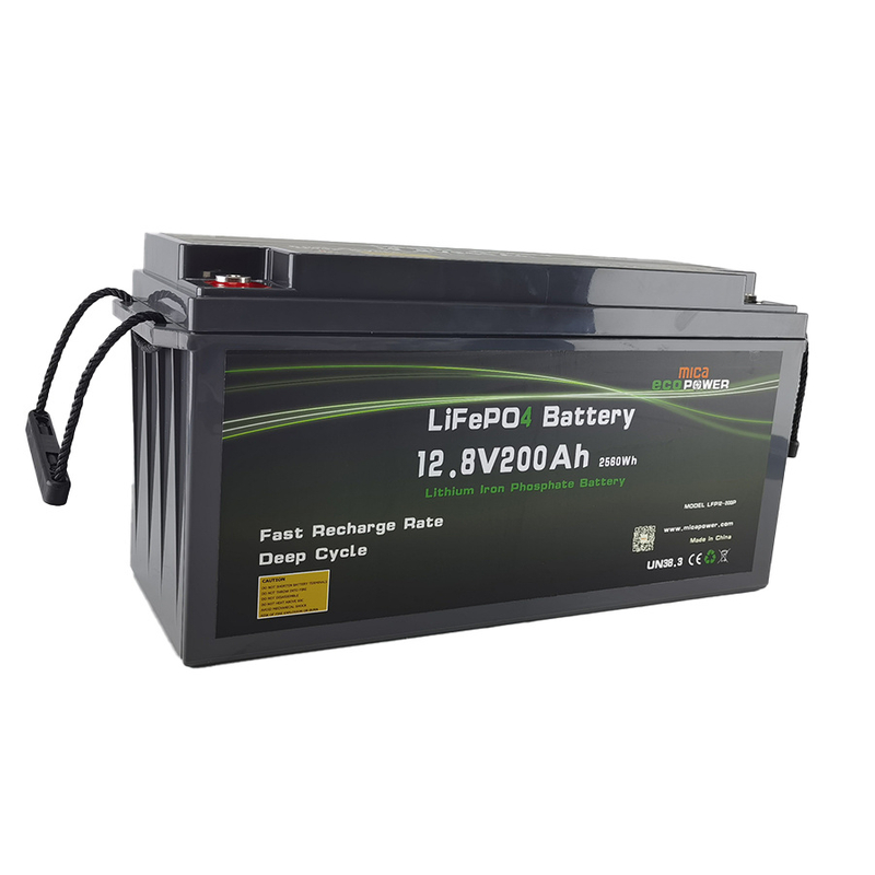 Factory ISO9001 Approved 12V 200ah LiFePO4 Battery Lithium Iron Phosphate Battery for Solar Energy Storage System Battery Bank Backup with CE Un38.3 MSDS