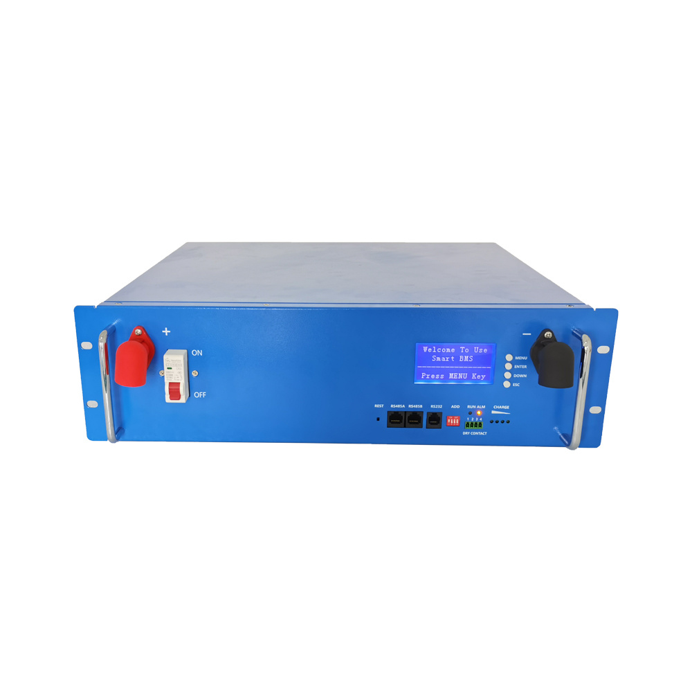 48V Battery Module Pack with BMS for Telecom Backup 4.8kwh Energy