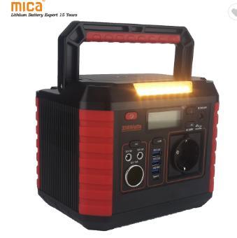 330W 14V 8ah Multi-Function Portable Power Station Solar Generator with CE /Un38.3/ IEC 62133 /MSDS Emergency Power Supply