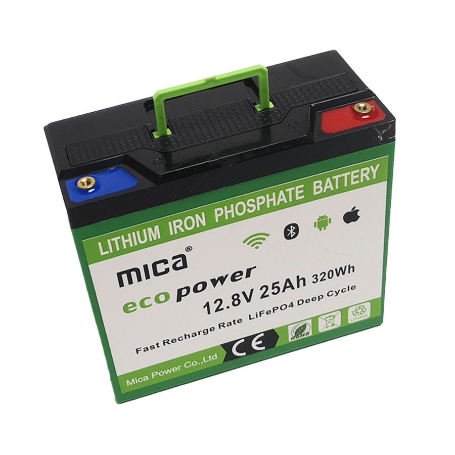 Factory Price 5 Years Warranty Rechargeable LiFePO4 12V 25ah Lithium Ion Battery for Solar System