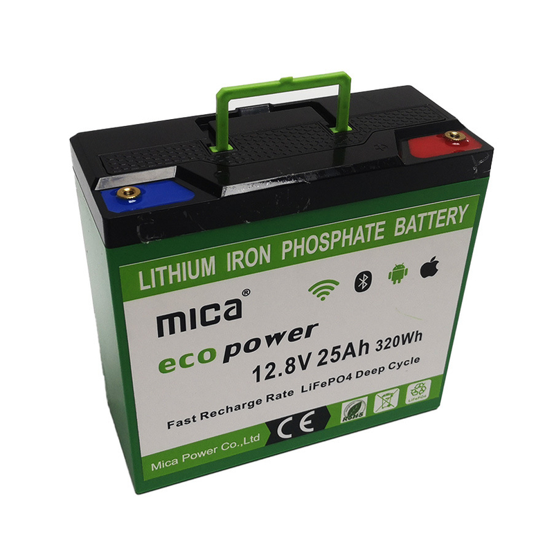 Factory Price 5 Years Warranty Rechargeable LiFePO4 12V 25ah Lithium Ion Battery for Solar System
