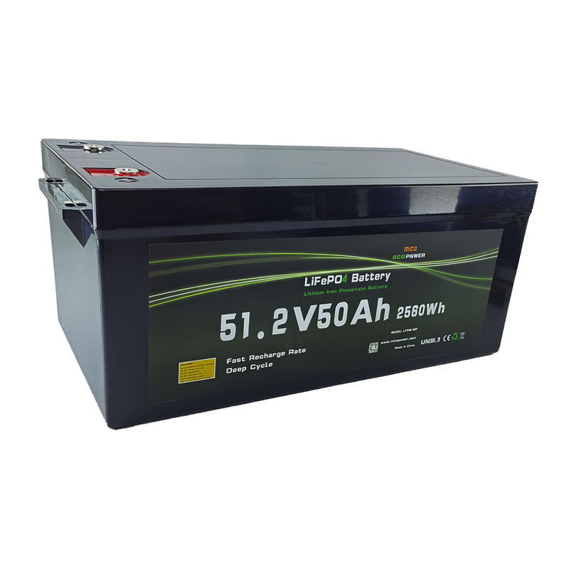 Grade a Battery Cell 48V 50ah LiFePO4 Battery Lithium Ion Battery for Solar Energy Storage PV System Marine Golf Cart Leisure RV with CE Lithium Battery