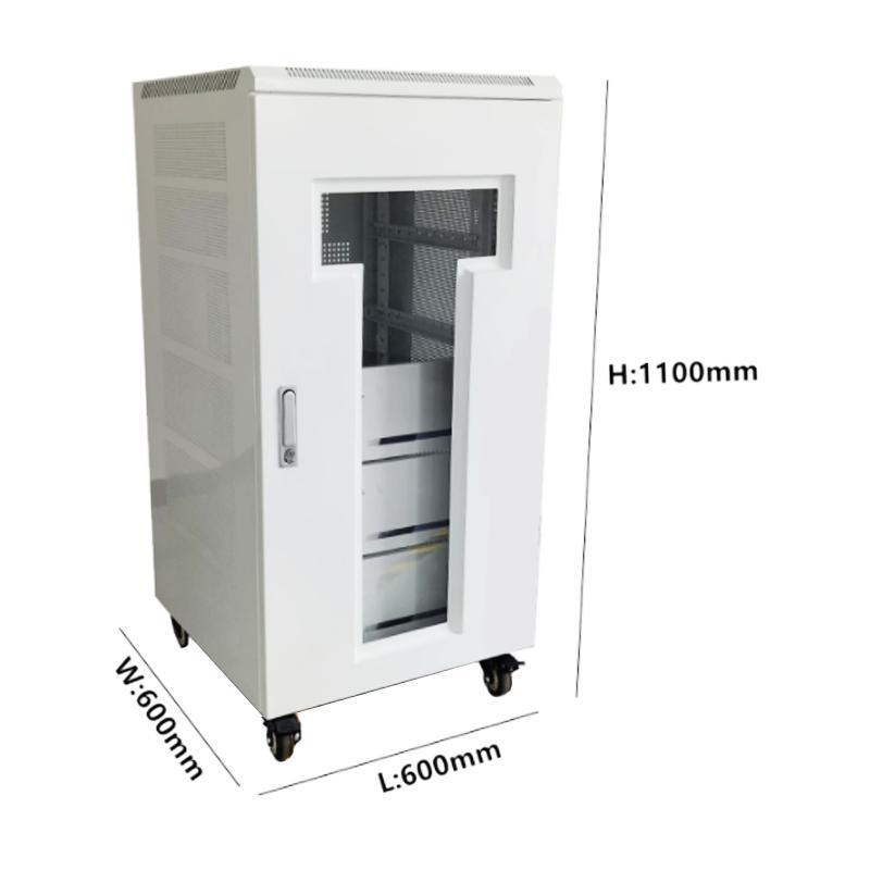 Lithium Ion Battery 15kwh Solar Energy Storage Cabinet with Inverter 48V 100ah 5u LiFePO4 Battery Pack