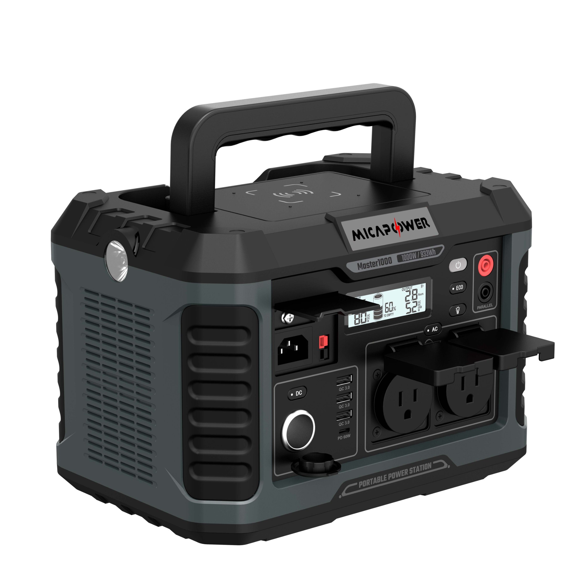 Solar Generator 500W 1000W Lithium Battery off Grid Mini Camping Power Station