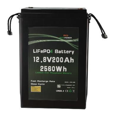 12V200ah Golf Cart Boat RV Energy Storage Solar System Battery Lithium Ion LFP Lithium Battery