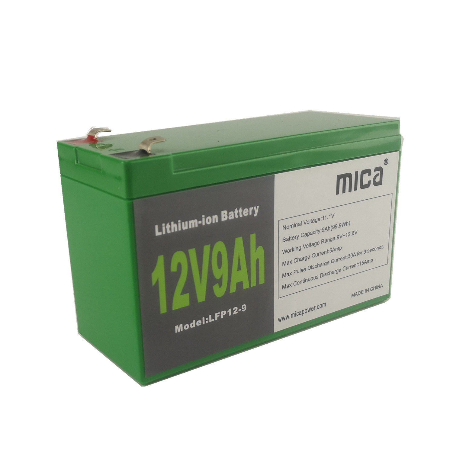 IEC62133 UL Approved 18650 Lithium Ion Battery 12V 6ah 9ah 12ah Alarm LED CCTV Backup Battery 18650 Li-ion Battery Pack