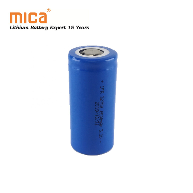 Phosphate Battery 3.2V 6000mAh 32650 32700 LiFePO4 Battery Cell for Iot Device