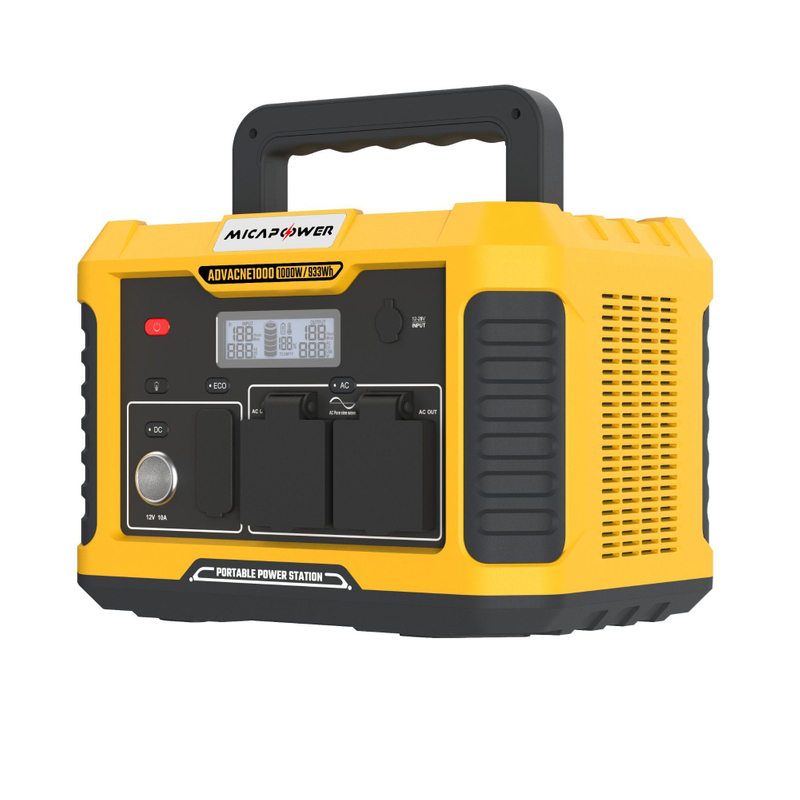 1000W Portable Power Station with Wireless Charger Fast Charging Backup Solar Energy Storage Solar Panel Energy Storage System Power Generator