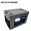 Mica 1kw Generator Portable Power Station LiFePO4 Lithium Cell Camping Solar Generator Echargeable Power Station USB Type-C DC AC 1024kwh Lithium Battery Bank