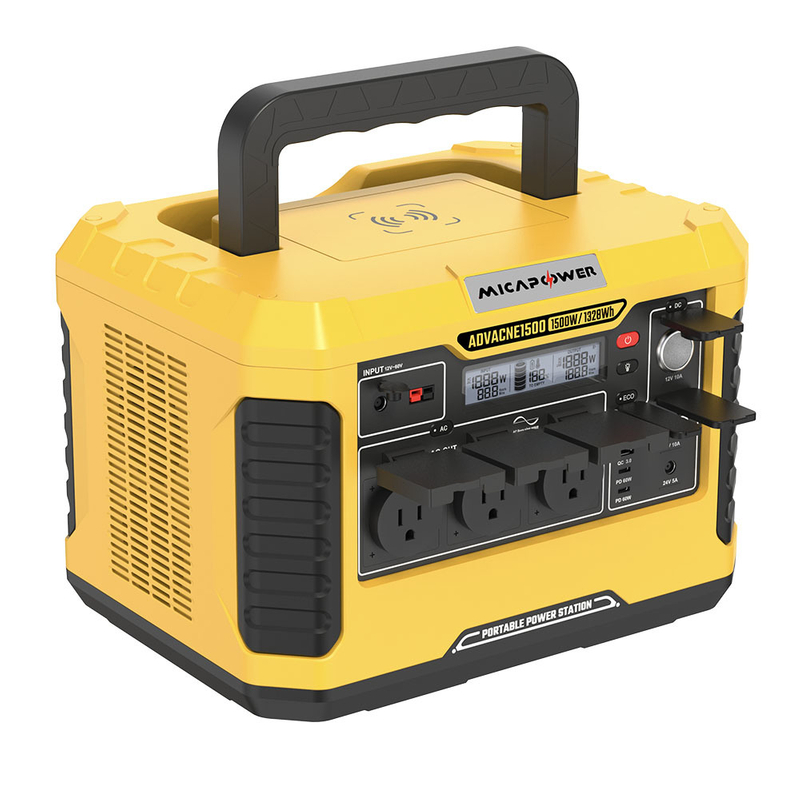 Portable Power Station LiFePO4 Battery Portable Power Bank 1000W for Outdoor/Camping