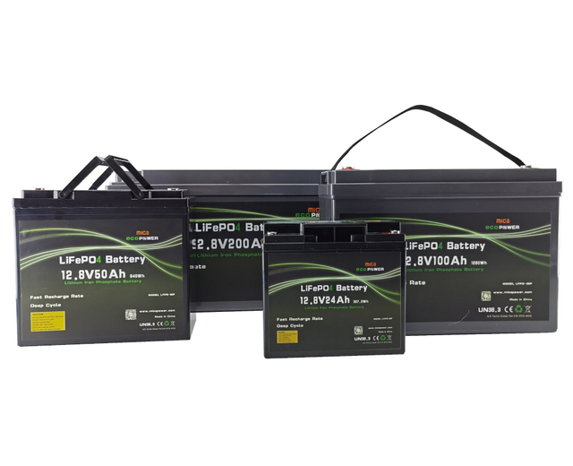 Lithium Battery Solar Battery LFP LiFePO4 Battery Pack 12.8V 100ah 200ah 300ah Lithium Ion Batteries for Backup Energy Storage