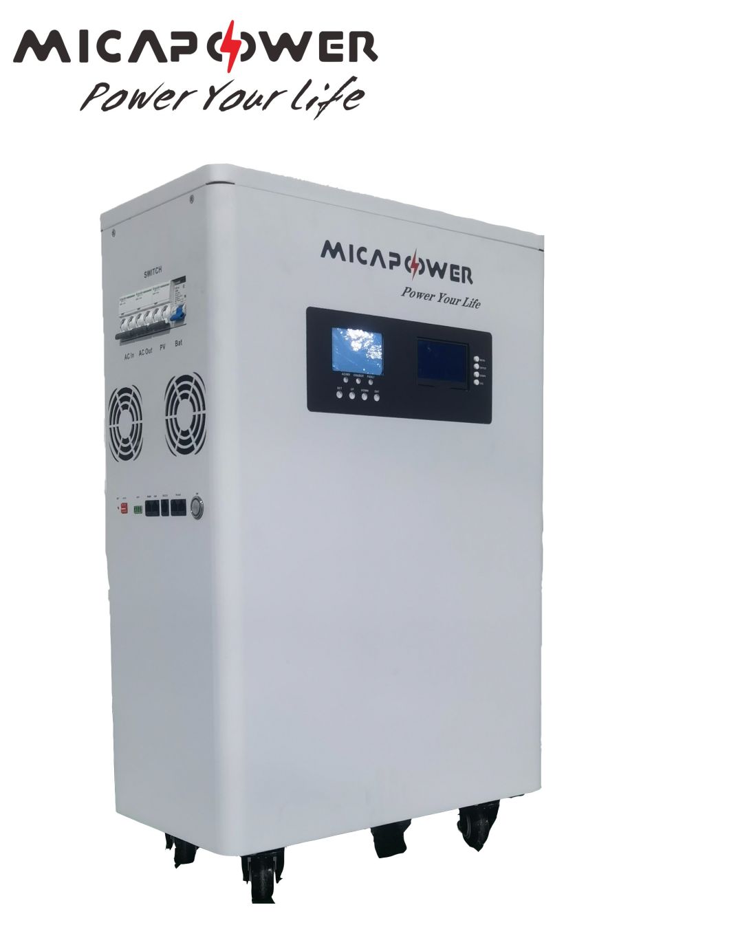48V 100ah 51.2V 200ah Home Energy Storage System 5kwh 10kwh 15kwh 20kwh LiFePO4 Battery All-in-One Inverter Power Supply Household Lithium Battery