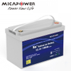 Mica Power 48V 49.6V 100ah 200ah Sodium Ion Battery Rechargeable Battery Rack Mounted Battery for Telecom/UPS/Solar System/Home Energy/Marine/Industrial