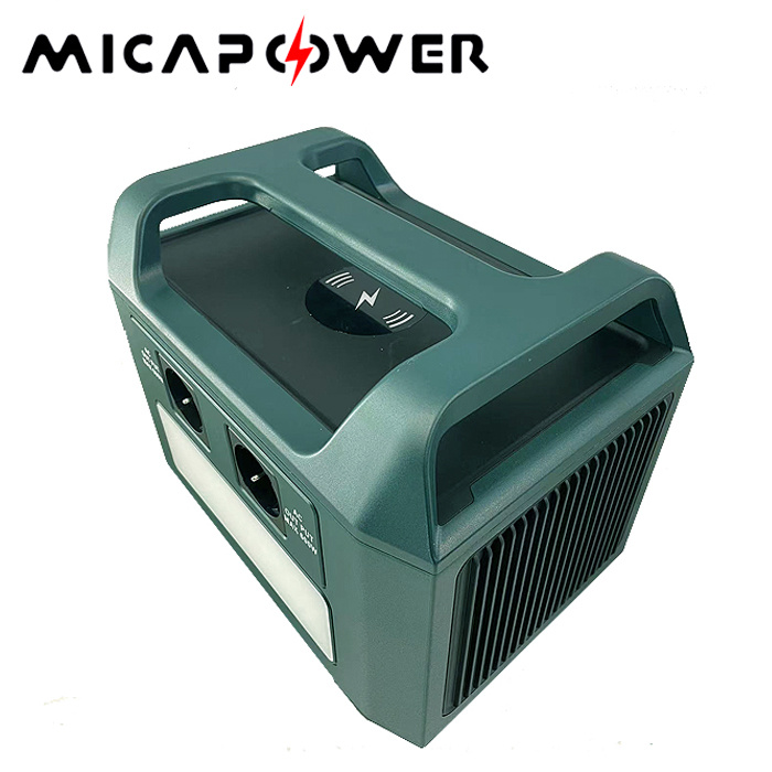 Mica 600W Green Generator Rechargeable Portable Power Station with CE Certificate for Camping Outdoor Use (MC-600)