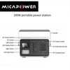 Factory 200W Portable Power Station Mobile Electric Energy Storage Bank for Home Camping
