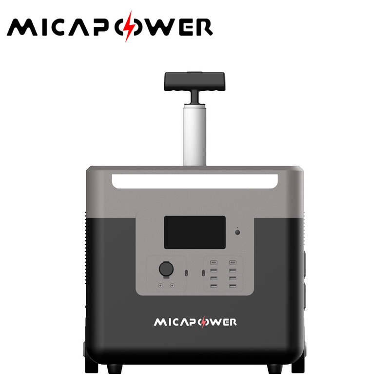 Mica 3600W 3.68kwh LiFePO4 Lithium Battery Portable Power Station OEM ODM Energy Storage