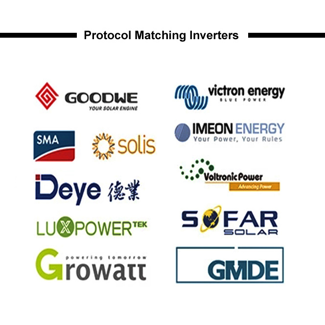 Home Solar Energy Storage Stackable Hybrid off Grid System 10kwh Lithium Storage Battery