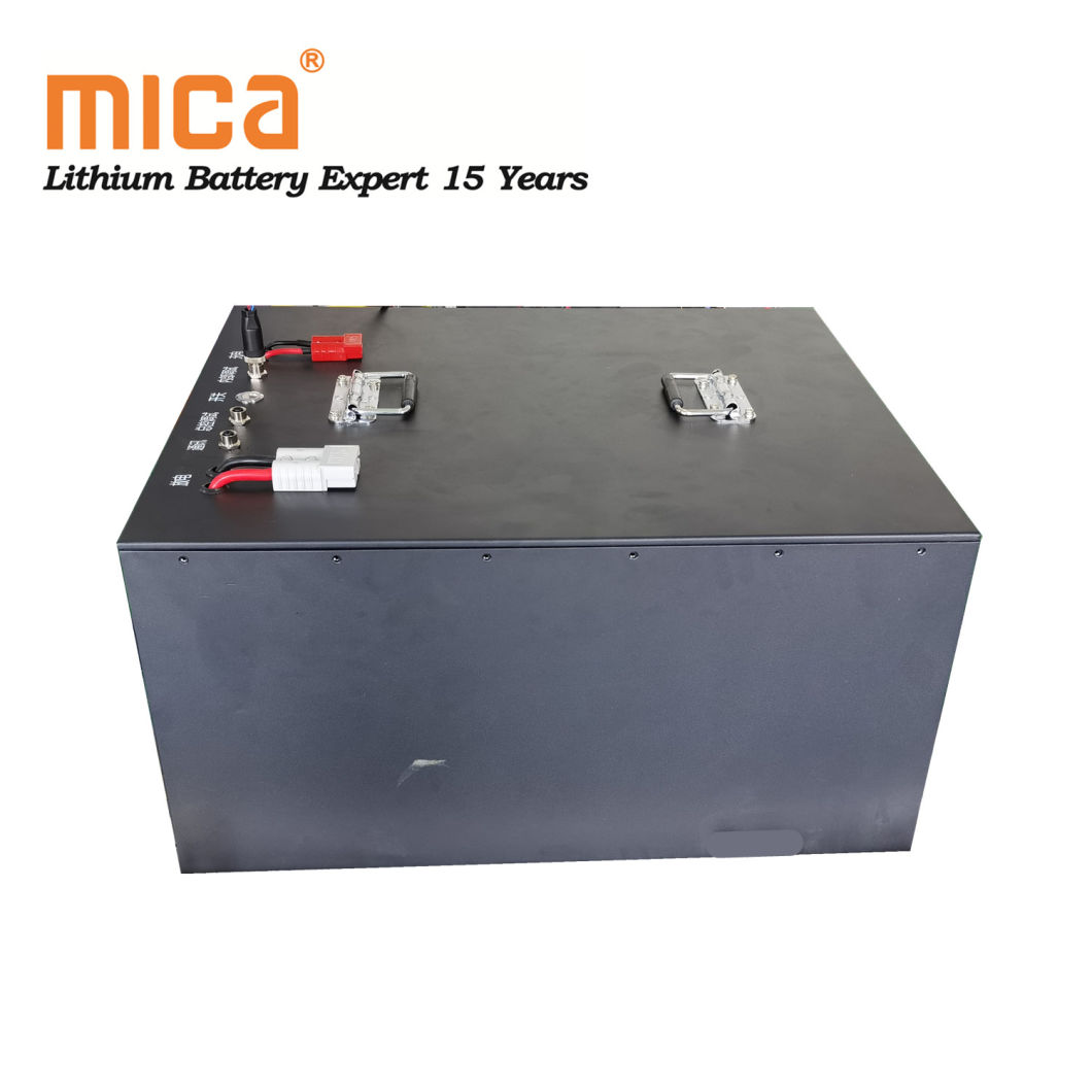 220V 50ah 217.6V Rechargeable Metal Case LiFePO4 Power Battery Pack with LCD Display