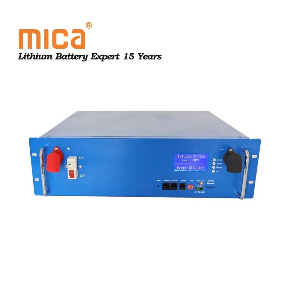 48V/51.2V 50ah 100ah 150ah 200ah Customized Telecom Energy Storage Lithium Iron Phosphate Battery Pack with BMS